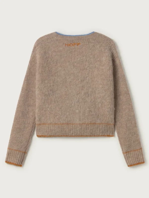 HOFF Knitwear | BEIGE LOUIS CARDIGAN