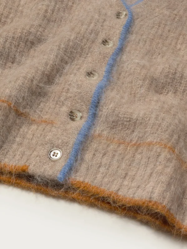 HOFF Knitwear | BEIGE LOUIS CARDIGAN
