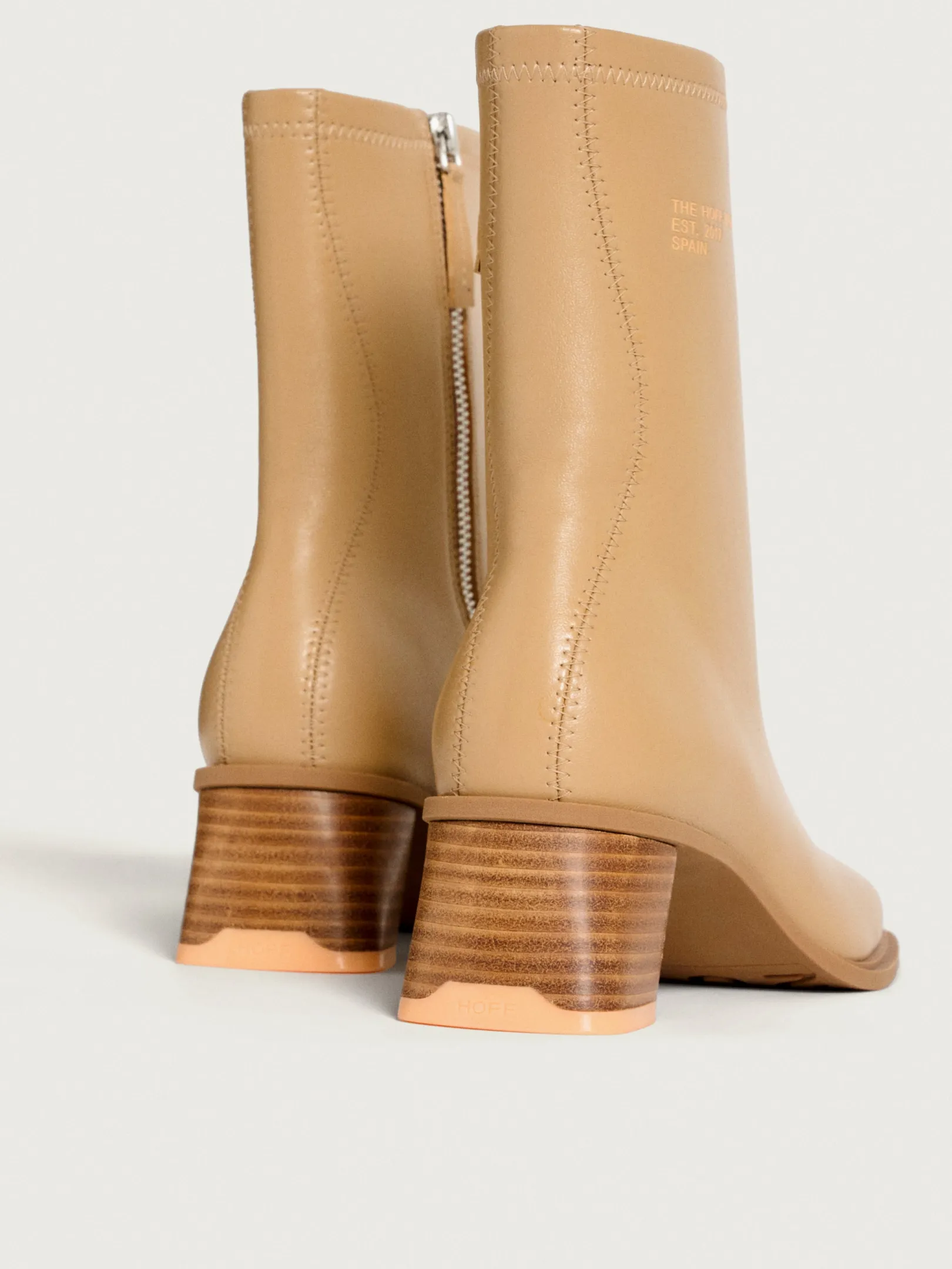 date_beige_heeled_ankle_b_2.webp HOFF Boots and ankle boots | DATE BEIGE HEELED ANKLE BOOT