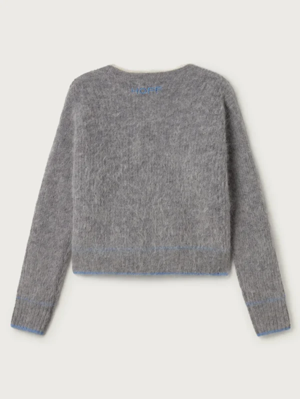 HOFF Knitwear | GRAY LOUIS CARDIGAN