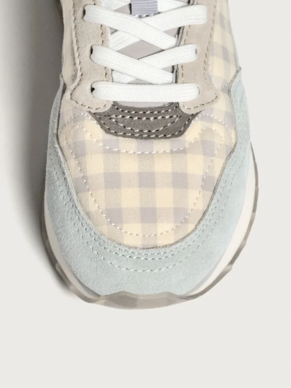 Kids HOFF Sneakers | X MINICOTON MINI VICHY BLUE
