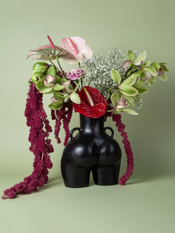 HOFF Deco | Deco | LOVE HANDLES VASE BLACK