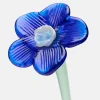 HOFF Deco | Deco | MOUTHBLOWN CRYSTAL FLOWER BLUE