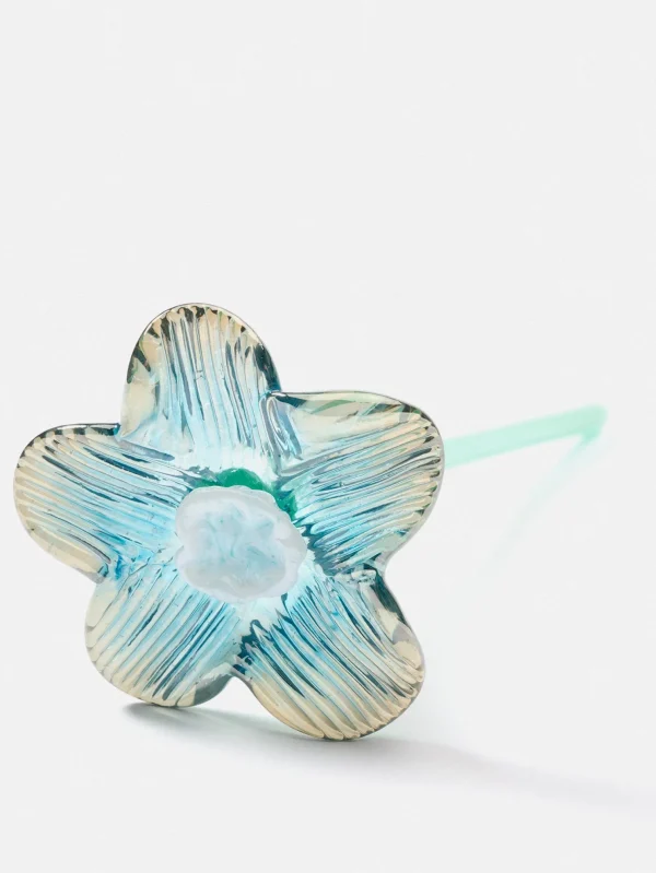 HOFF Deco | Deco | MOUTHBLOWN CRYSTAL FLOWER SILVER