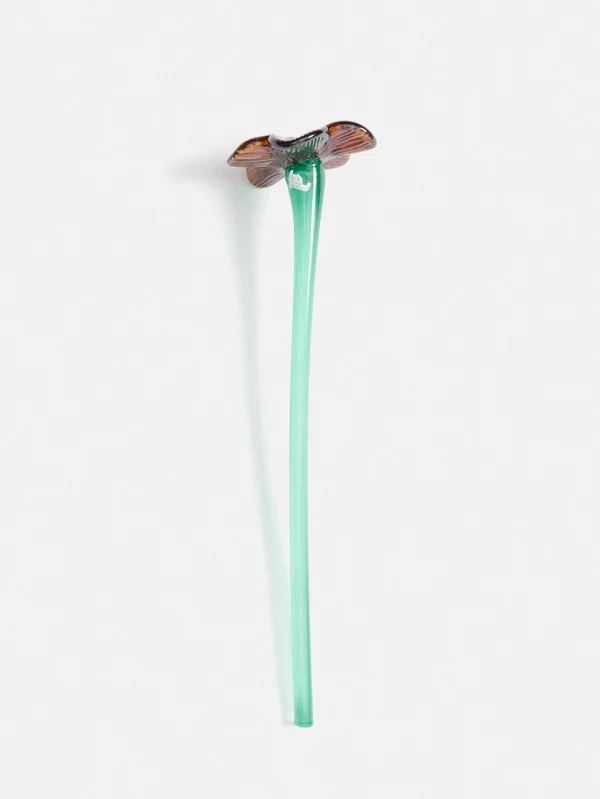 HOFF Deco | Deco | MOUTHBLOWN CRYSTAL FLOWER BROWN