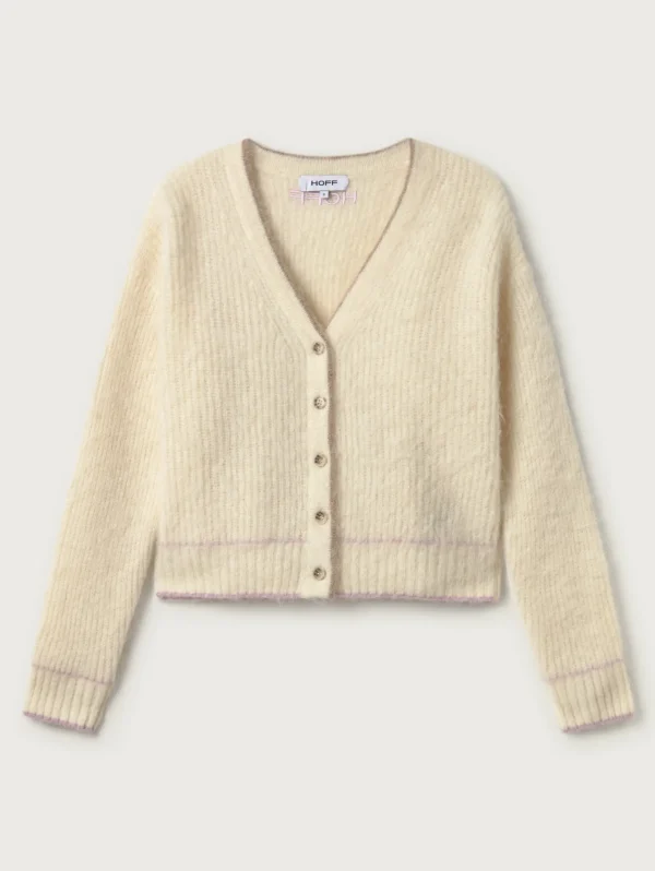 HOFF Knitwear | OFF WHITE LOUIS CARDIGAN