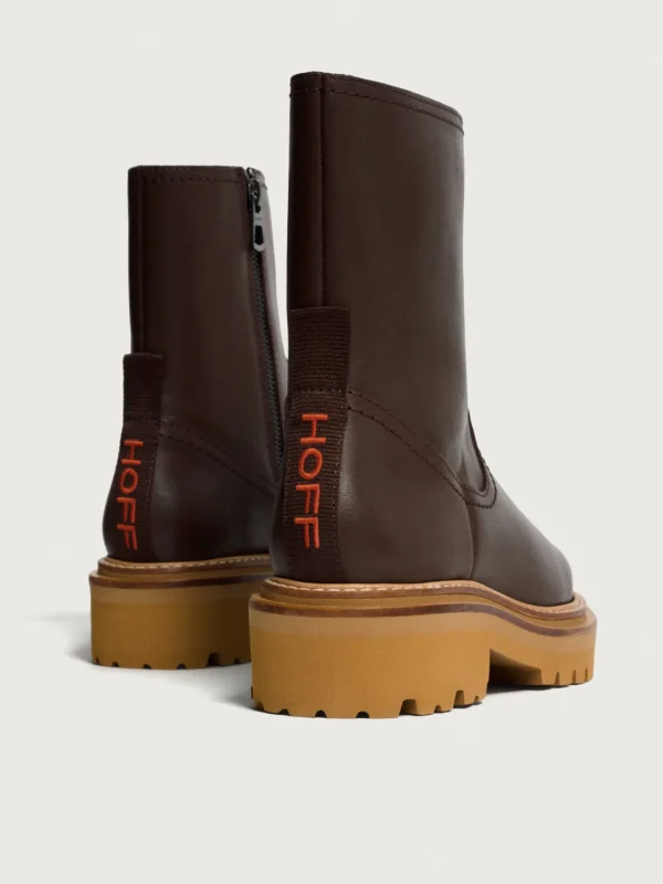 HOFF Boots and ankle boots | OFFICE BROWN LEATHER BOOT