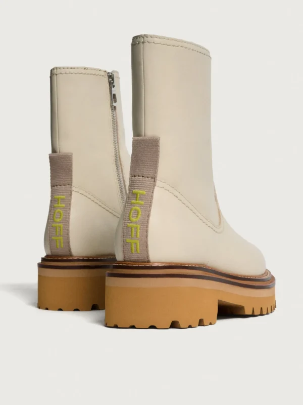 HOFF Boots and ankle boots | OFFICE OFF WHITE LEATHER BOOT