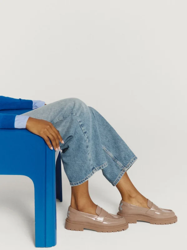 HOFF Flat shoe | SCHOOL TAUPE LOAFER